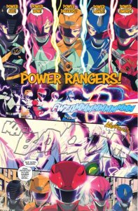 MIGHTY MORPHIN POWER RANGERS/TEENAGE MUTANT NINJA TURTLES #01 (2019) BEN BISHOP