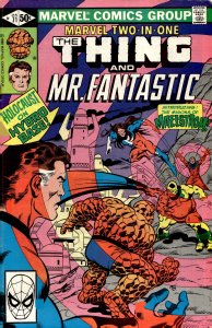 Marvel Two-in-One #71 (1981) Mister Fantastic [Key Issue]