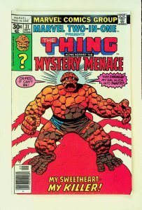 Marvel Two-In-One No. 31 - Thing & Mystery Menace (Aug 1977, Marvel) - Very Good