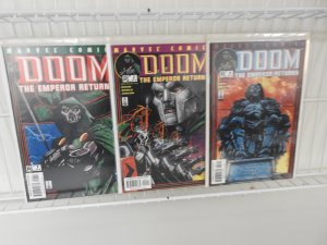 Doom: The Emperor Returns #1-3 (2002) Complete Set Avg NM- Condition!