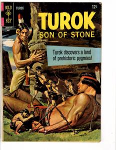 Lot Of 4 Turok Son Of Stone Gold Key Comic Books # 51 57 59 74 Jungle Series DK1