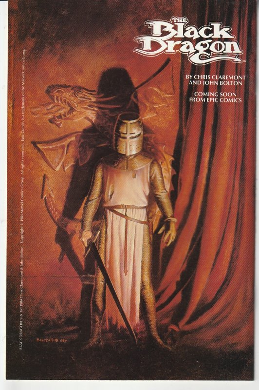 Dreadstar(Epic)#  14 Thanos creator Jim Starlin's Space Opera