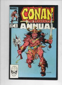 CONAN the BARBARIAN #8 Annual, FN+, Robert Howard, Mayerik, 1983 more in store 