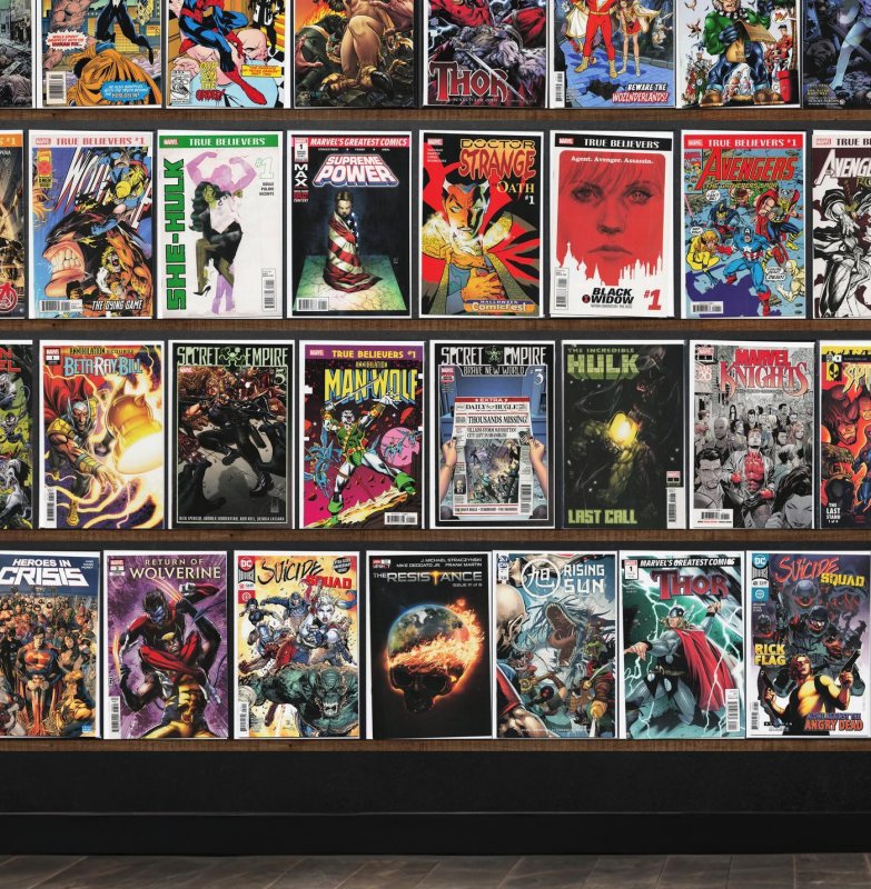Huge Lot 140+ Comics with Suicide Squad, Marvel Tales, Batwing, The Ray & More!
