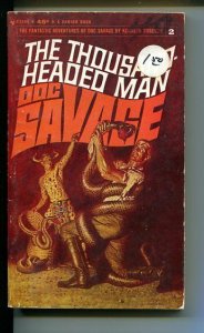 DOC SAVAGE-THE THOUSAND HEADED MAN-#2-ROBESON-JAMES BAMA COVER-VG VG