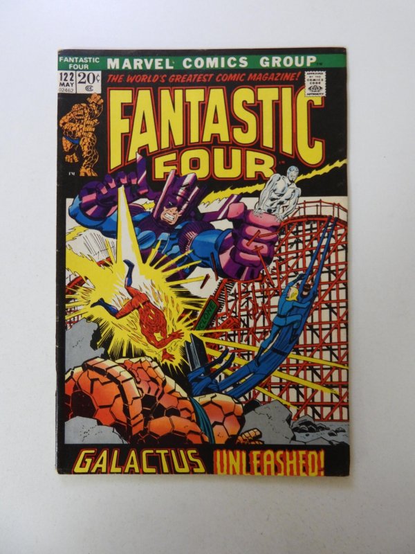 Fantastic Four #122 (1972) VG+ condition subscription crease