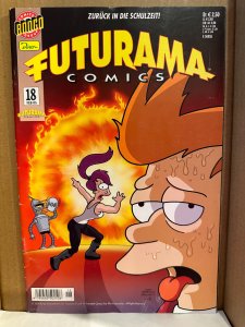 Futurama Comics #18 Low Grade HTF GERMAN Edition (2005) Bongo Dino Comics