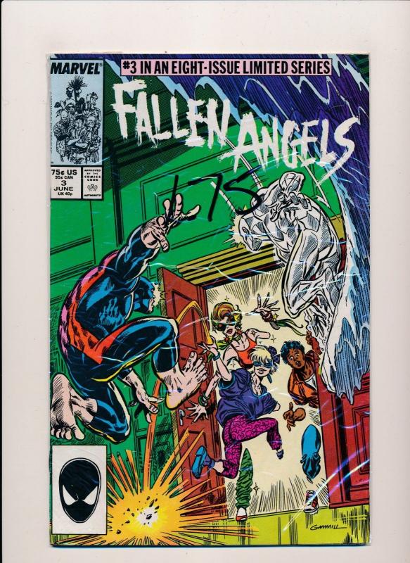 Marvel Comics LOT of 7! FALLEN ANGELS #1-#6, #8 VERY FINE+ (HX857) 