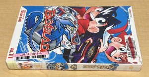 Beyblade Vol 11 MANGA TPB Viz Takao Aoki ENGLISH Ex-LIbrary Reading Copy