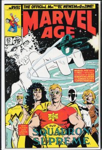 Marvel Age #82 (1989) Squadron Supreme