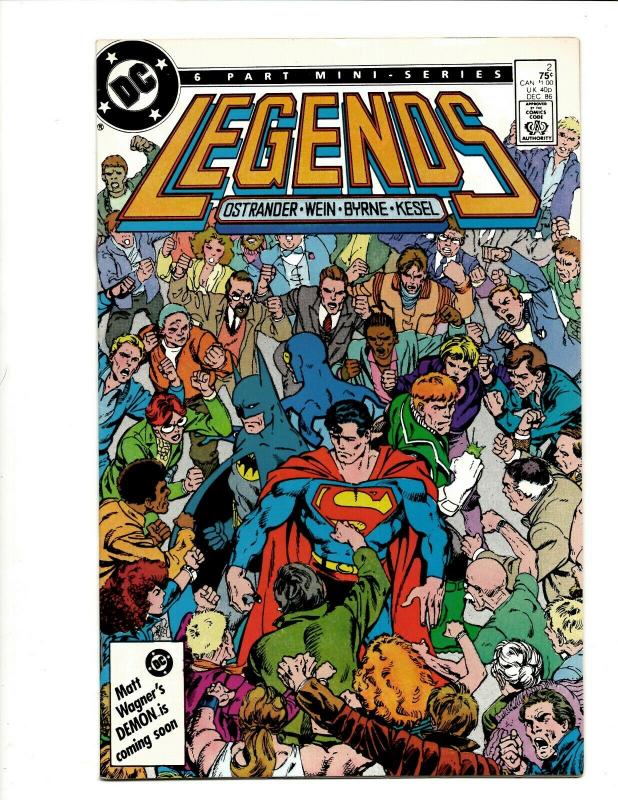 Lot Of 5 Legends DC Comic Books # 1 2 3 4 5 Waller & Suicide Squad VF-NM J371