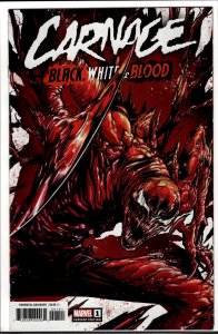 Carnage: Black, White & Blood #1 Checchetto Cover (2021) Carnage