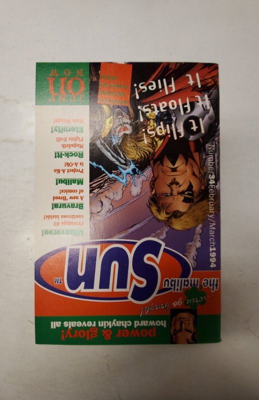 The Malibu Sun #34 (1994) NM Malibu Comic Book J733