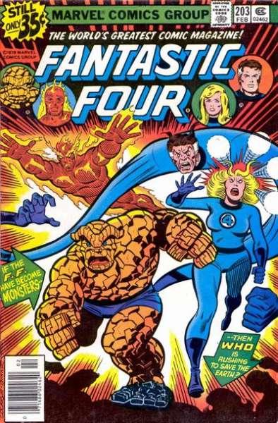 Fantastic Four (1961 series) #203, VF- (Stock photo)