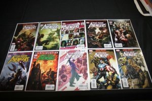 NEW AVENGERS 10-64 SET/LOT 55PC