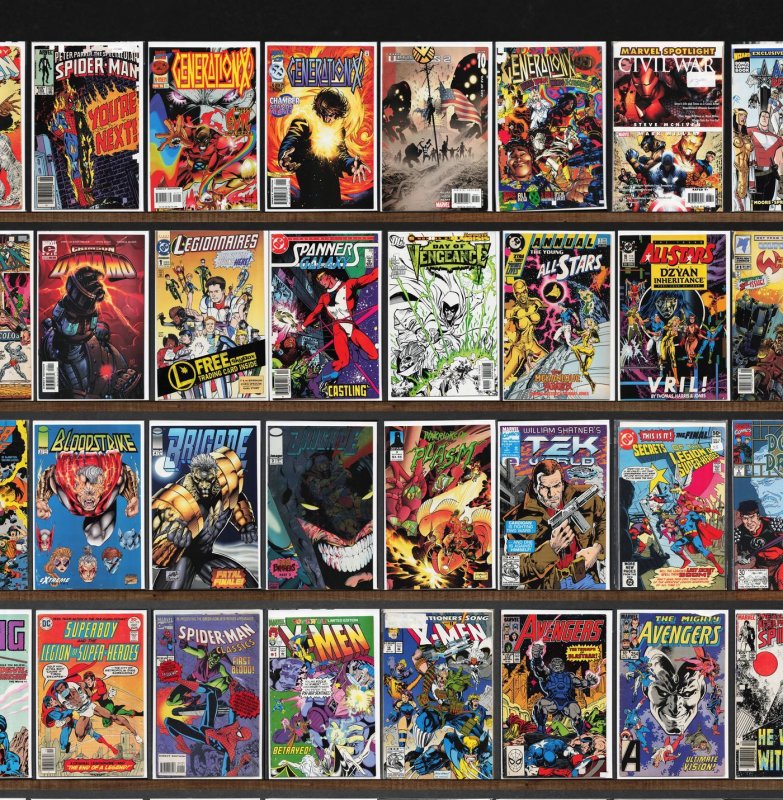 Huge Lot 140+ Comics with The Spectacular Spider-Man, Classic X-Men & More!