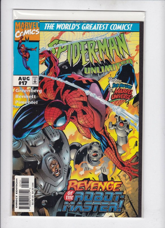 Spider-Man Unlimited #17 vf/nm 