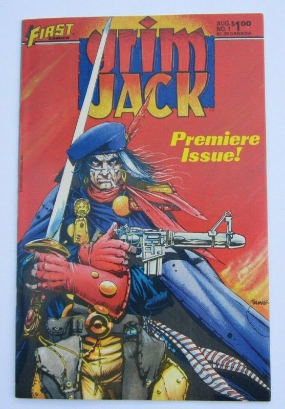 Grimjack #1 VF+ Premiere Issue 1st Print First Comics 1984 Timothy Truman