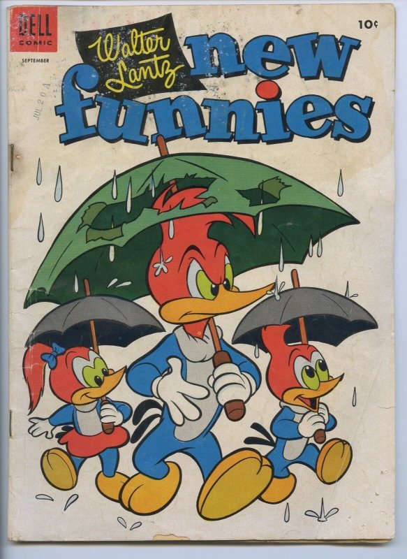 NEW FUNNIES #211 - Andy Panda - Oswald the Rabbit - Woody Woodpecker