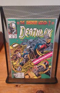 Deathlok #12 Newsstand Edition (1992)