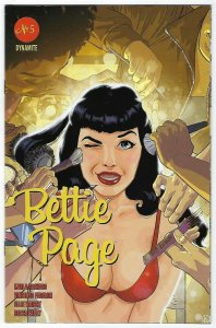 Bettie Page # 5 Kano Cover B NM Dynamite 2021