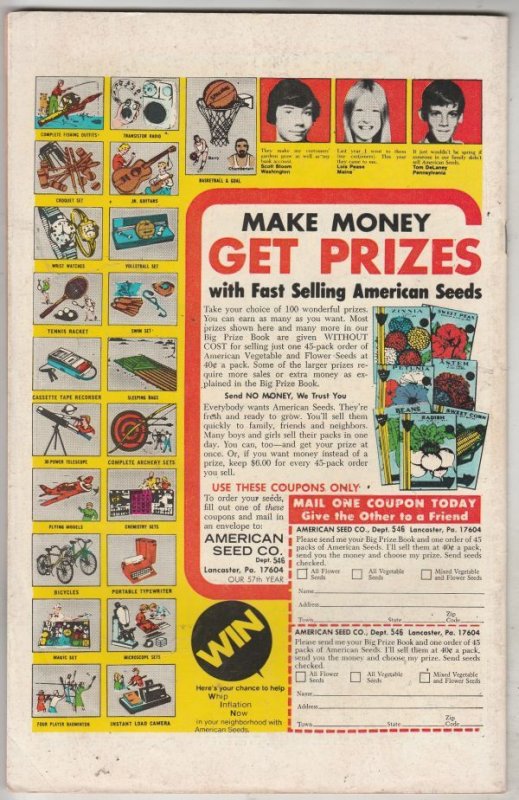 Captain America #185 (May-75) FN/VF+ High-Grade Captain America