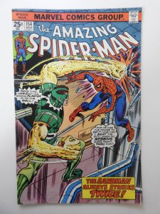 The Amazing Spider-Man #154 VG Cond! MVS intact! moisture stain, tape pull bc