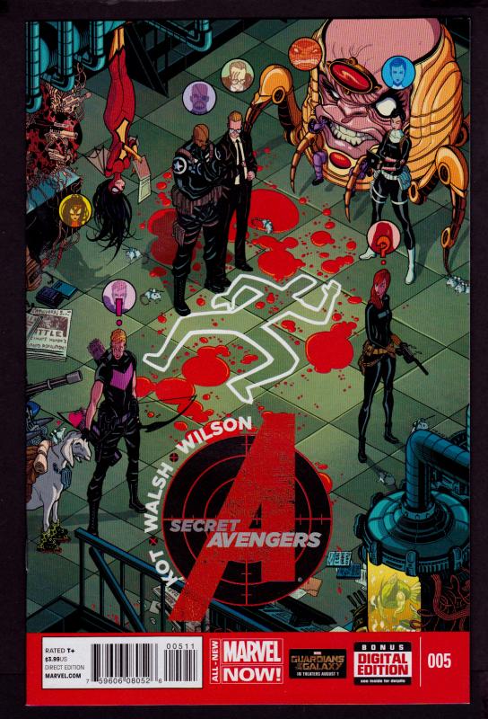 Secret Avengers #5 (2014 Series)   9.4 NM