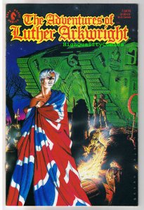 ADVENTURES of LUTHER ARKWRIGHT 7, VF, Bryan Talbot,1990, Dark Horse