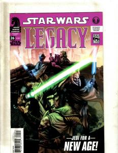 Lot of 7 Star Wars Legacy Dark Horse Comic Books #26 27 28 29 30 31 32 J398