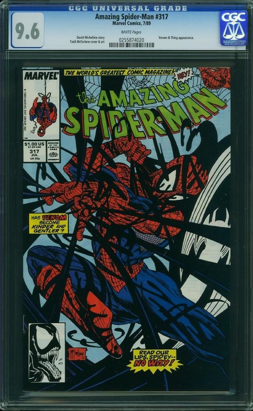 AMAZING SPIDER-MAN (1988-1989) CGC SET