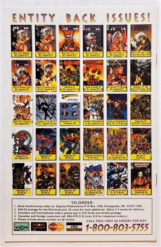 Fem 5 #1A (1996, Entity) NM  