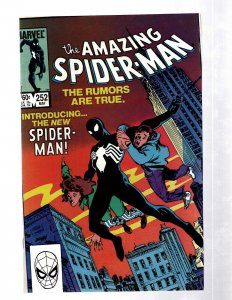 Amazing Spider-Man # 252 NM Marvel Comic Book Black Suit Appearance Key JH6