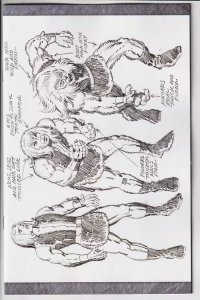 THUNDARR THE BARBARIAN (2025 DYNAMITE) #1 VARIANT 1:7 CVR U JACK KIRBY MODEL ...