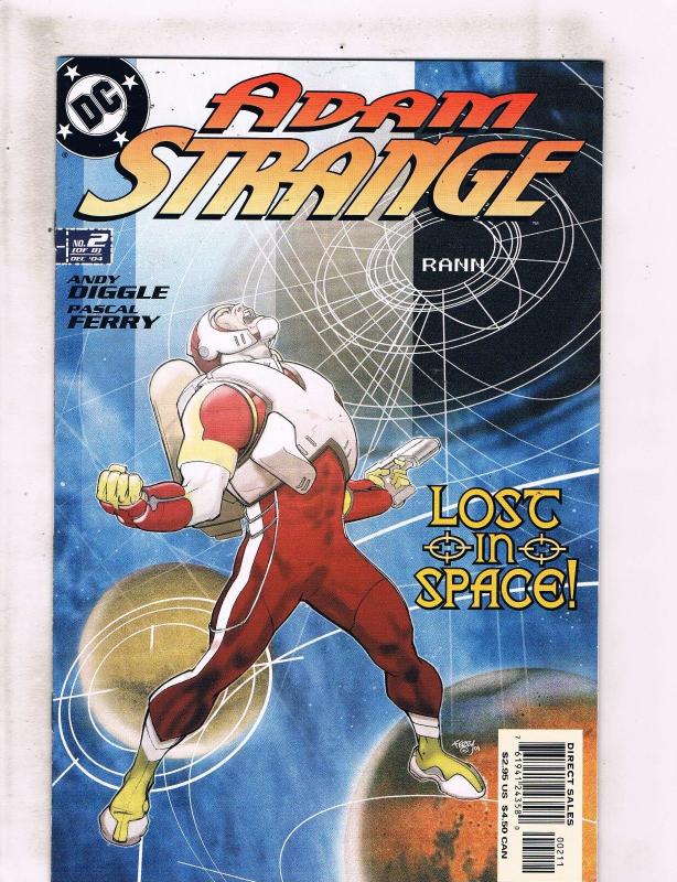 Lot of 3 The Return of Adam Strange DC Comic Books #1 2 3MS19