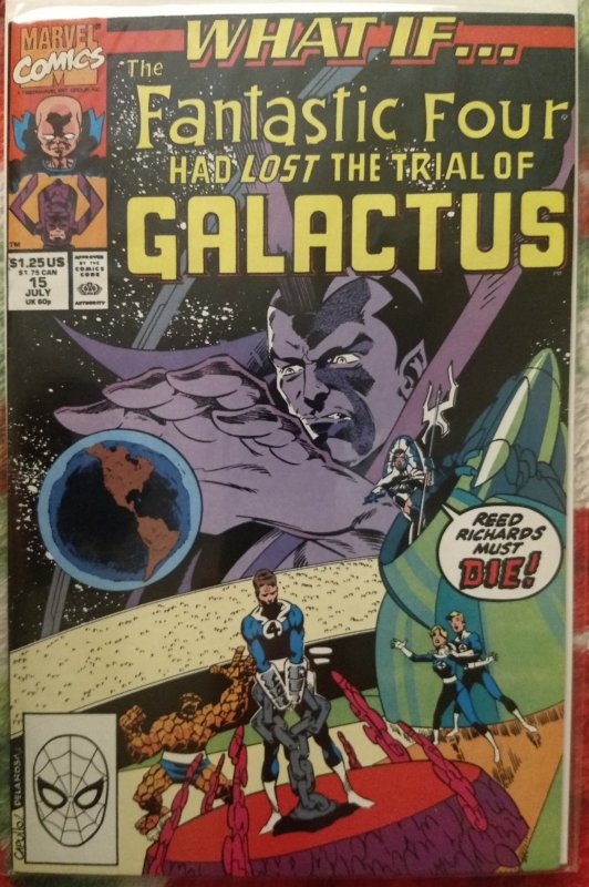 What If.. #15 NM The Fantastic Four Had Lost The Trial of Galactus