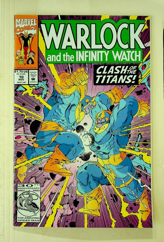 Warlock and the Infinity Watch #10 (Oct 1992, Marvel) - Near Mint