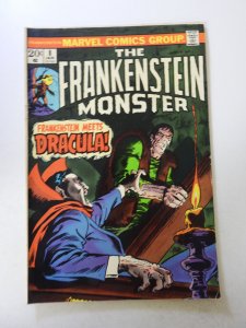 The Frankenstein Monster #8 (1974) VG/FN condition moisture damage