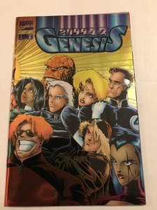 2099 A.D. Genesis #1 : Marvel 1996 NM; beautiful FOIL WRAP AROUND COVER
