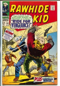 Rawhide Kid #65 1968-Marvel-Stan Lee-Larry Leiber-Bill Everett-VF+