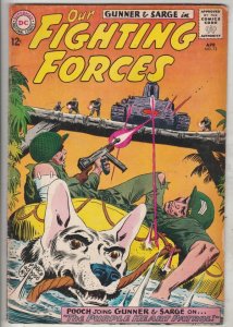 Our Fighting Forces #75 (Apr-63) FN/VF Mid-High-Grade Gunner