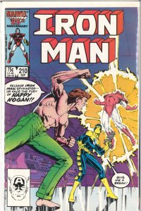 Iron Man #210 (1986) 8.5 VF+