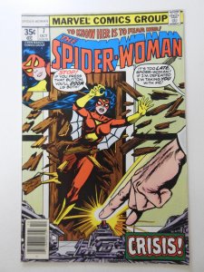 Spider-Woman #7 (1978) Sharp Fine- Condition!