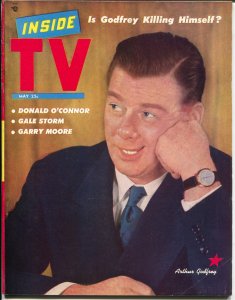 MAG: Inside TV #10 5/1954-Arthur Godfrey-Capt Video-Roy Rogers-original TV ma...