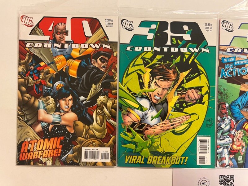 4 Countdown DC Comic Books # 37 38 39 40 Superman Wonder Woman Flash 21 JS35
