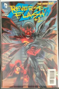 The Flash #23.2 - 3-D Motion Cover (2013, DC) Reverse Flash Cover. NM/MT