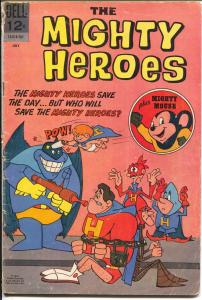 Mighty Heroes #4 1967-Dell-Mighty Mouse appears-G