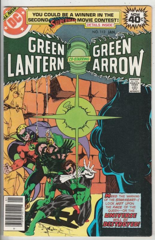 Green Lantern #112 (Jan-79) VF/NM High-Grade Green Lantern, Green Arrow, Blac...