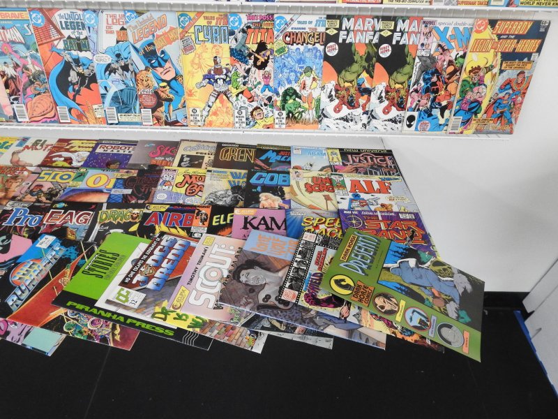 Huge Lot 190+ Comics W/ Batman, Superman, GI Joe, +More! Avg FN Condition!