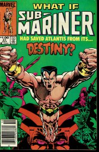 What If? #41 - NM - Sub-Mariner Had Saved Atlantis From It's Destiny?